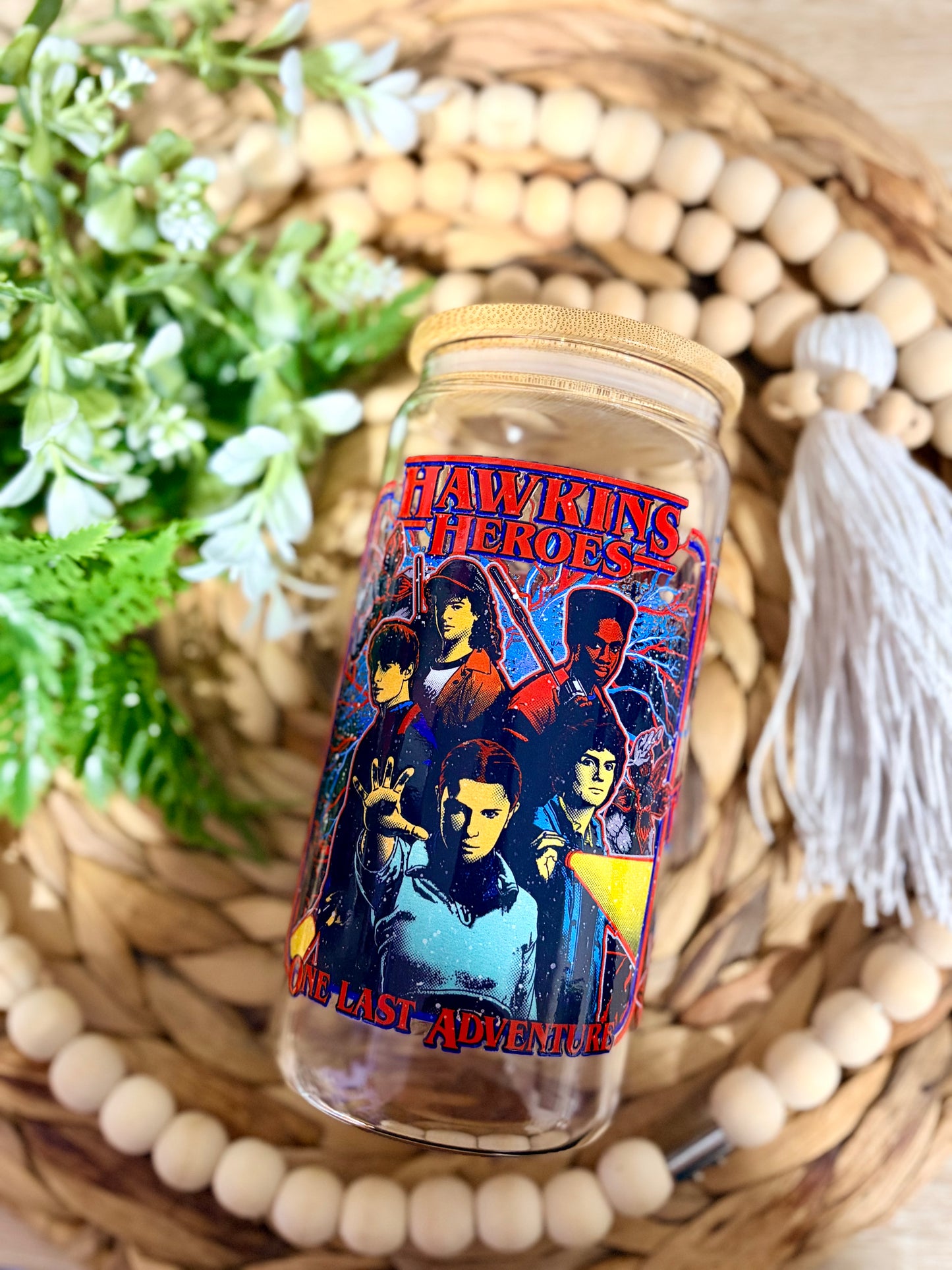 80's Kids Scfi Show Themed Glass Cups