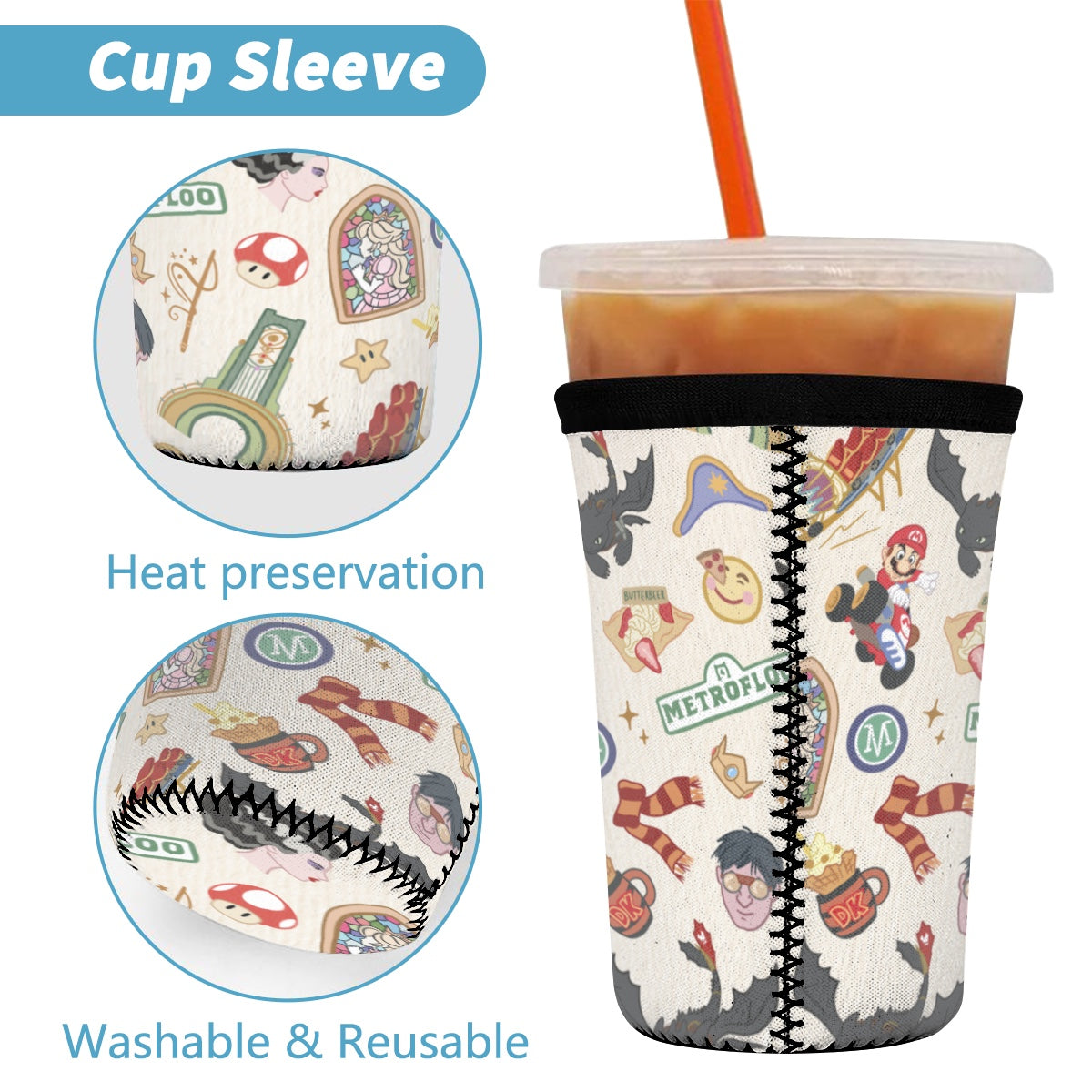 EPIC Characters Cup Sleeve || Epic Collection
