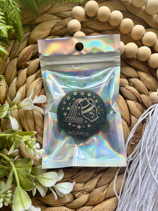 Zodiac Sign Phone Pop Socket || Handmade Phone Accessories || Resin Phone Accessories