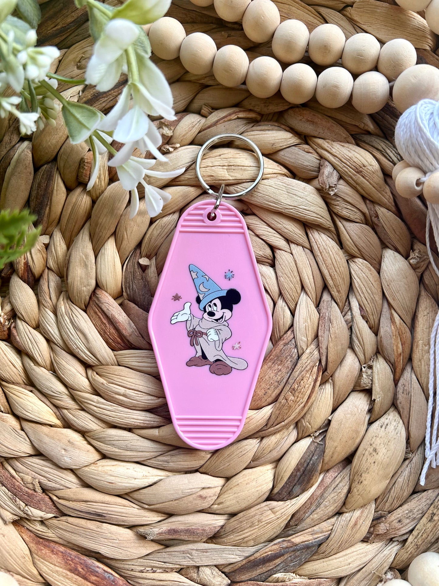 Magical Themed Motel Style Keychains