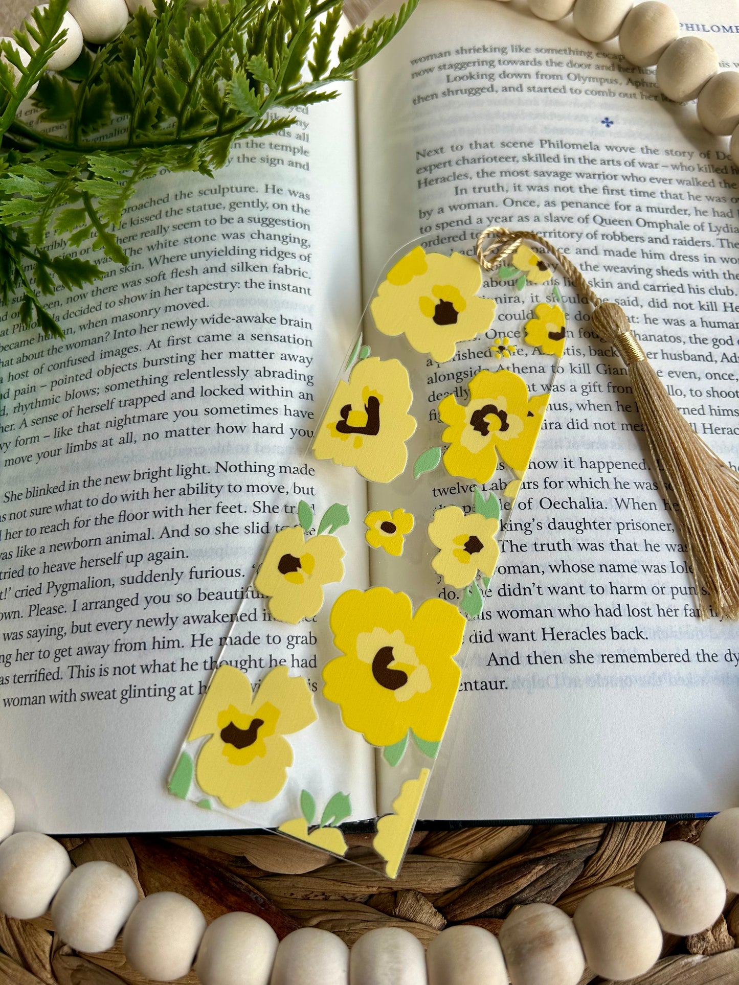 Floral Themed Bookmarks - Glass & Glamour Co.