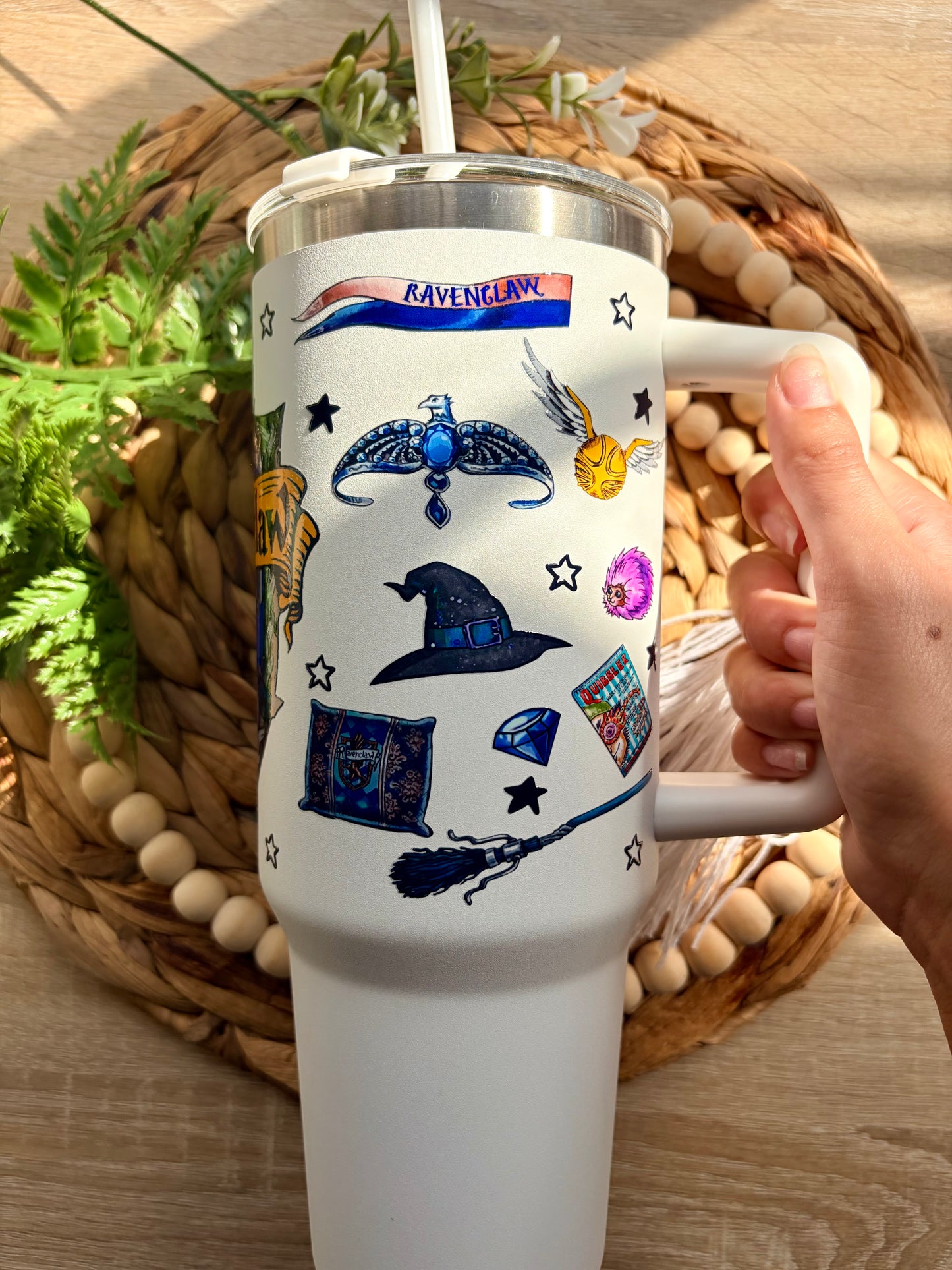 HP Themed 40 Oz Steel Tumblers