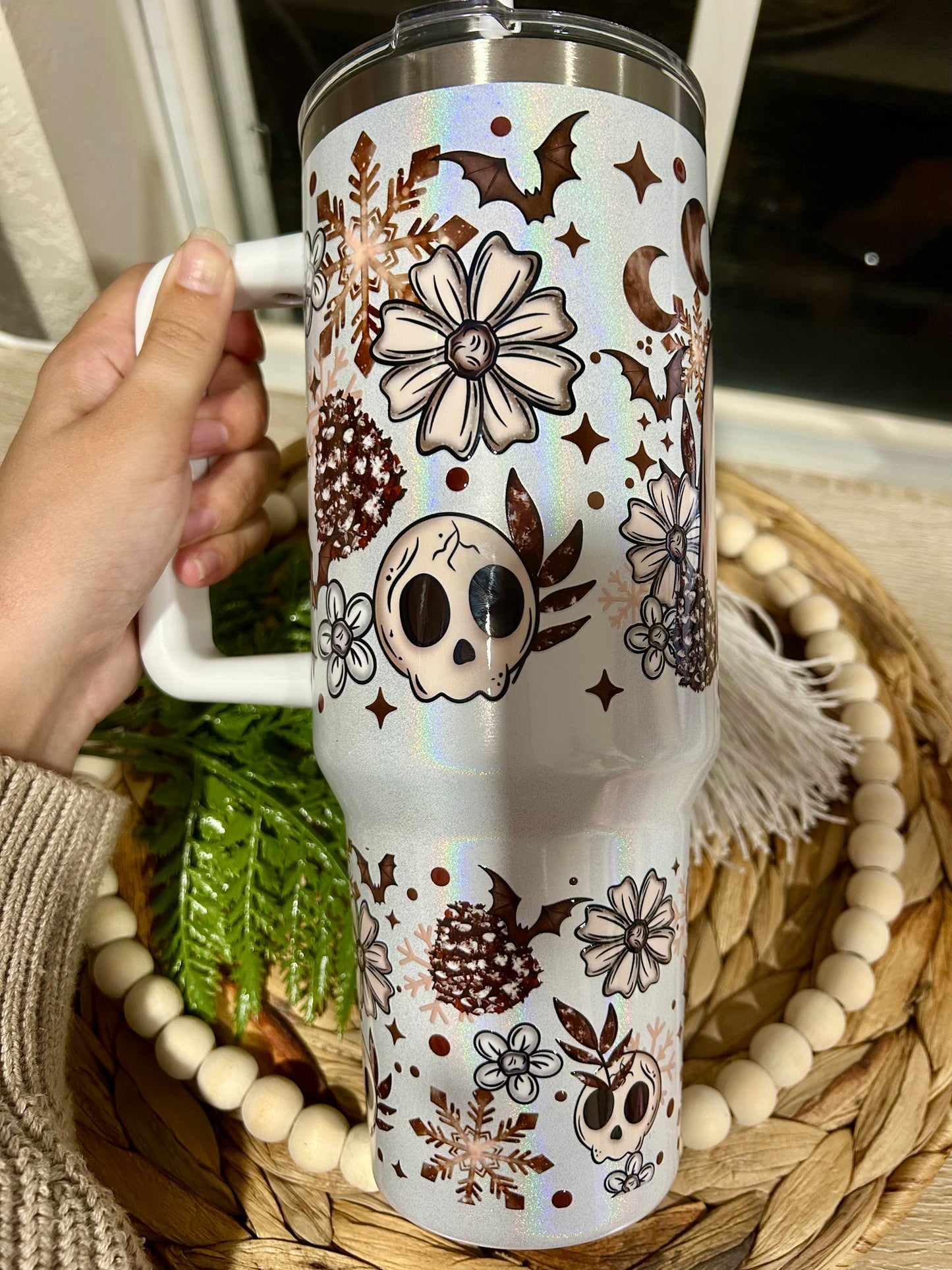 Ghostie 40 Oz Steel Tumbler