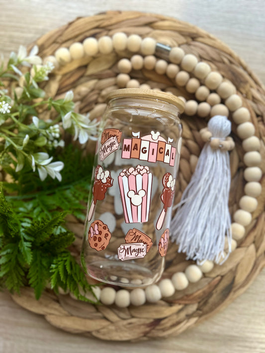 Magical Themed Snacks Glass Cup || Magical Collection