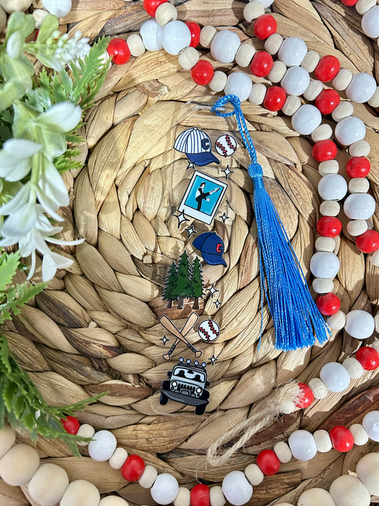 Twilight Baseball Inspired Bookmark